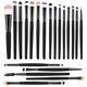 thumbnail image 1 of Juego de 20 brochas de maquillaje, base en polvo, sombra de ojos, delineador de ojos, brochas cosméticas para labios, kit de aseo de maquillaje, ideal para uso profesional y diario Adepaton HMHZ158-1, 1 of 7