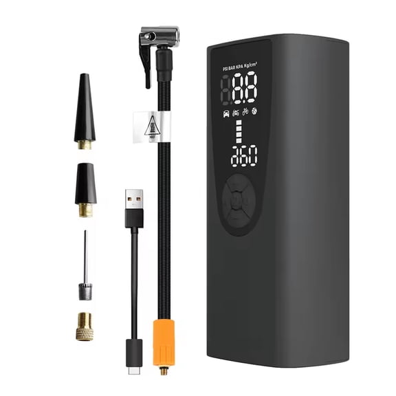 Multipurpose Electrical Wireless Tire Inflator Air Compressor Fast Inflation for Car Motorcycle Tyre Inflatable Pumps