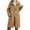 Khaki, variant on DxhmoneyHX Long Trench Coat for Girls Fashion Single Breasted Fall Jackets Peacoat Long Sleeve Going Out Tops Casual&nbsp;Outerwear with Pockets Size 8-9Years