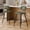 Green, variant on StorageWorks Leather Counter & Bar Stool with Large Seat and Back, Brown, Set of 2