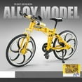 thumbnail image 3 of 1/8 Alloy Mountain Bike Model Simulation Sliding Steering Mtb Bicycle Toys For Children Gifts Collection blue, 3 of 5