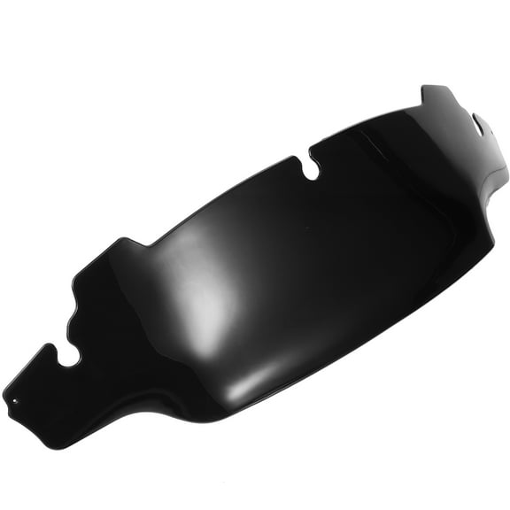 VERDANVERSE Windshield for Motorbike Motorcycle Part Black PC 1Set