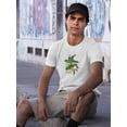 thumbnail image 2 of Lime & Cerulean Parrots Ii T-Shirt Men -John Gould Designs, Male XX-Large, 2 of 4