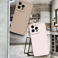 thumbnail image 5 of Designed for iPhone 15 Pro Max Case Silicone - Enhanced Camera Lens Protection - Soft Microfiber Lining Inside - Shockproof Protective Phone Case 6.7" for Men Women Girls - Elegant Pink, 5 of 6