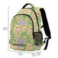 thumbnail image 3 of Cute dinosaur pattern background Backpack for ersonalized 16 Inch Backpack Middle Bookbag for Back to Gift, 3 of 5