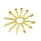 thumbnail image 1 of Tholdsy 12 Uds platos en miniatura apariencia elegante simulación de vajilla modelo Minihouse accesorio KitchenToys para niños niñas b-gold Type3 NO3, 1 of 6