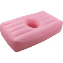 YIYIBYUS BBL Mattress with Hole, 72 * 40 * 17in PVC Inflatable Recovery BBL Bed Post Surgery Recovery Bed Sofa Chair BBL Blow Up Mattress After Surgery for Sleep (Pink)