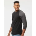 thumbnail image 2 of Tultex Unisex Fine Jersey Raglan T-Shirt, 2 of 5