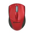 thumbnail image 4 of Mini Wireless Optical Mouse, 2.4 Ghz Frequency/30 Ft Wireless Range, Left/right Hand Use, Red/black | Bundle of 2 Each, 4 of 5