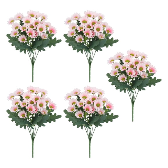 WUYVCG 2025 on Sale Clearance 5 Bundles Of Artificial Flowers In – Realistic Flowers for Home Decor
