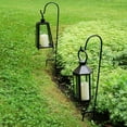 thumbnail image 4 of Kingfansion 29.5 Inch Stainless Steel Garden Shepherds Hooks with Rust Resistant 2 Count Hanging Plants Bird-Feeder Lantern Plant-Hook Garden-Stake - Plant Stand, 4 of 5