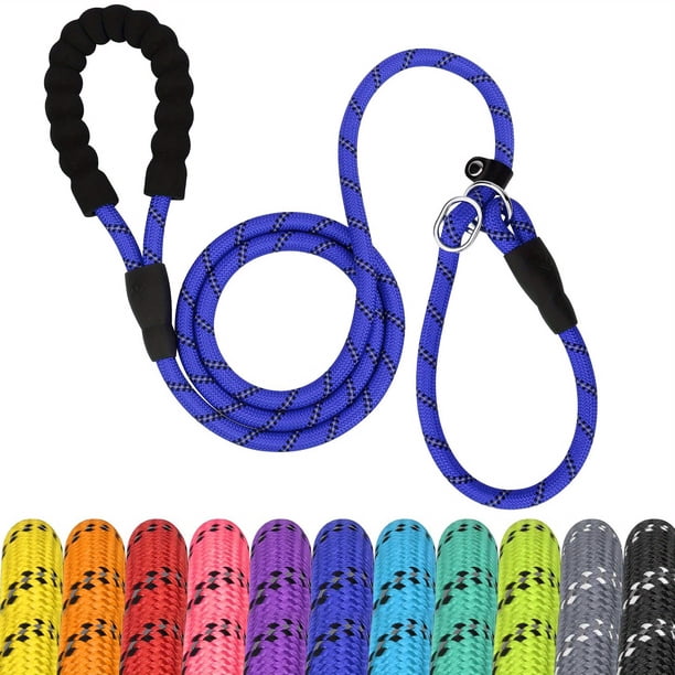 6FT Heavy-Duty Dog Leash: Reflective Rope & Padded Handle for Maximum Comfort & Safety