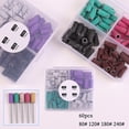 thumbnail image 4 of SHNETY 1 Box Professional Nail Drill Bit Set Precise Nail Shaping Polishing Heads for Gel Manicures Pedicures, 4 of 8