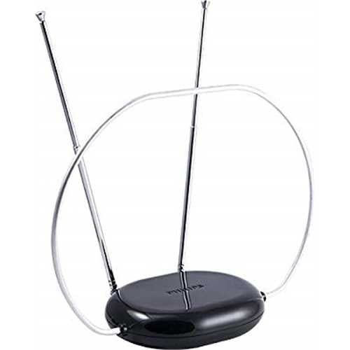 Philips SDV8201B/27 HD Traditional Passive TV Antenna Sleek Indoor