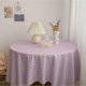thumbnail image 4 of Checkerboard Tablecloth Versatile Dustproof Stain Resistant Table Cover for Home Coffee Shops Restaurants QingHai, 4 of 5