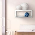 thumbnail image 5 of American Art Decor Galleon Wall Shelf, White - 22" x 9", 5 of 8