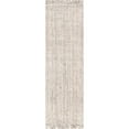 thumbnail image 2 of nuLOOM Daniela Chunky Jute Off-White 2' 6" x 8' Farmhouse Runner Rug, 2 of 2