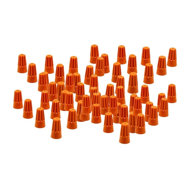 100 piezas Conector de cable eléctrico On Type Caps Orange naranja Zulema Conjunto de conector de alambre eléctrico