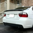 thumbnail image 2 of Ikon Motorsports Compatible with 2006-2011 BMW 3 Series E90 Sedan M3 Style Trunk Spoiler Carbon Fiber (CF), 2 of 7