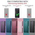 thumbnail image 2 of Funda tipo cartera FLIPALM para Samsung Galaxy A16 5G RFID Morada, 2 of 6