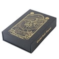 thumbnail image 1 of Juego de cartas Gold Foil Tarot para fiesta familiar, 1 of 5