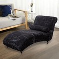 thumbnail image 5 of Cover for Living Room Chaise Slipcover Armless deck Indoor Slipcover for Bedroom Chaise ,Machine Washable - D, 5 of 9