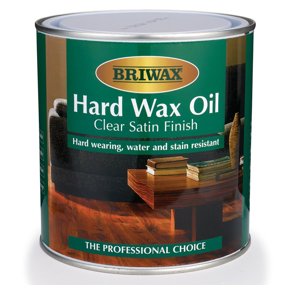 Briwax Hard Wax Oil, Satin, 1 Liter