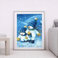 thumbnail image 4 of Cuadros Decorativos Resina diamante pintura 5D dos muñeco de nieve diamante bordado dibujo para regalo de pared Tmvgtek embutido en tela, 4 of 9