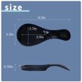thumbnail image 2 of GDCZ Porcelain Spoon Rest - Large Spoon Holder Utensil Rest for Kitchen Counter Stove Top, Dishwasher Safe (Navy), 2 of 4