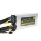 thumbnail image 1 of Conector Unidad de fuente de alimentación ETH de escritorio 2200W para minería de minero BTC Bitcoin Ethereum Tmvgtek Para estrenar, 1 of 5