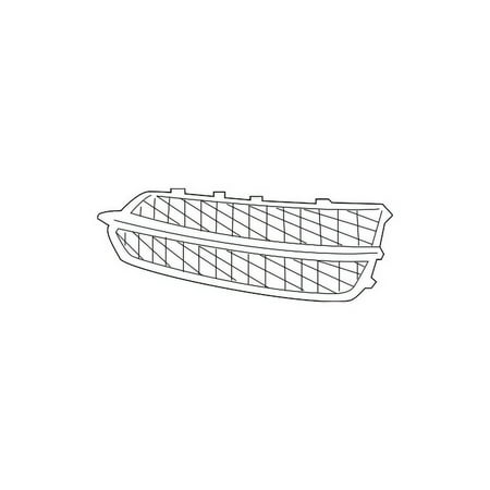 Genuine OE Audi Outer Grille - 4H0-807-679-AB-3FZ