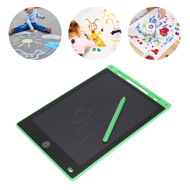 LCD Writing Board for Kids 10 Inch, Children Drawing Tablet with Pressure Sensitive LCD, Erase , Educational Toy with Calligraphy Practice Board