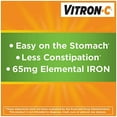 thumbnail image 6 of 2 Pack Vitron C Once A Day High Potency Iron and Vitamin C Tablets 60 Count Each, 6 of 7