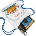 thumbnail image 4 of Easter Drawstring Backpack for Egg Hunt, 13.5" X 16.5" Waterproof Treat Bag, [Easter Theme] Print, 4 of 5