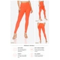 thumbnail image 5 of Women's Casual High Waist Solid Full Length Leggings, 5 of 5