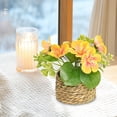 thumbnail image 6 of Deeceymbur Artificial Plants Flower Pot for Home Desktop Decor Living Room Dining Table Spring Summer Centerpiece Festive Easter Theme, 6 of 8