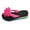 Z01_Hot Pink, variant on HNMKIU Flip Flops Women Summer Fashion Solid Color Toe Post Flat Sole Comfortable Daily Wear Beach Relaxation Slippers for Women Outdoor Z03_Beige,6