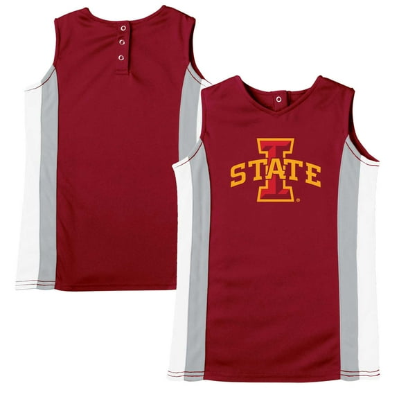Girls Toddler Russell Cardinal Iowa State Cyclones Cheerleader Dress