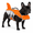 Orange, variant on Float Paw Dog Life Jacket with Chin Float Pet Swimming Vest with Rescue Handle Large Dogs Safety Lifesaver Life Vest for Small Medium Large Dogs