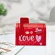 thumbnail image 2 of Buzón De Juguete Decoración Del Día De San Valentín Caja De Regalo Para Tarjetas De Felicitación Caramelos Merienda Rojo, 2 of 7