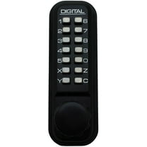 Lockey 2500 2000 Series Keyless Entry Single Combination Sliding Door Mechanical Deadbolt