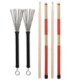 thumbnail image 4 of Drum Brush, Stable Convenient Practical Wire Drum Brush Flexible  For Replacement For Professional Use For Practice For General Purpose, 4 of 8