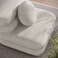 thumbnail image 5 of Modway Jubilee Modular Performance Velvet Armless Chair in Almond, 5 of 10