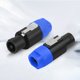 thumbnail image 4 of Conector adaptador de cable de audio jixopn con cierre giratorio, conector XLR de audio profesional para Speakon NL4FC, NL4FX y NLT4X., 4 of 8