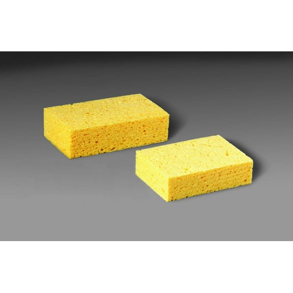 3M Commercial Size Sponge 7456-T, 7.5 in x 4.375 in x 2.06 in, 24/case