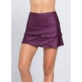 thumbnail image 2 of Lucky in Love womens  All That Shimmers Mini Skirt, m, Orange, 2 of 9