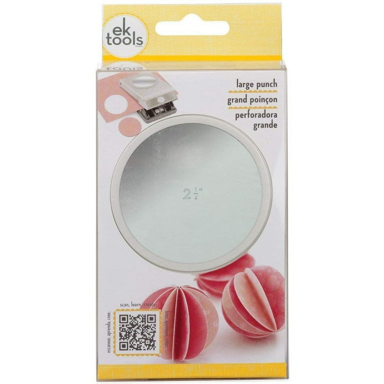 EK Tools 2.25-Inch Paper Punch Large Circle New in Package 54