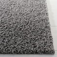 thumbnail image 4 of SAFAVIEH Primo Mason Solid Shag Area Rug, Dark Grey, 6' x 9', 4 of 8