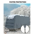 thumbnail image 6 of Heavy-Duty Travel Trailer RV Cover, Extra-Thick Waterproof & Anti-UV 6 Layers Top Panel, Reinforced Windproof Camper Cover, Fits Motorhome, Breathable (Without Connector Cover), 6 of 7
