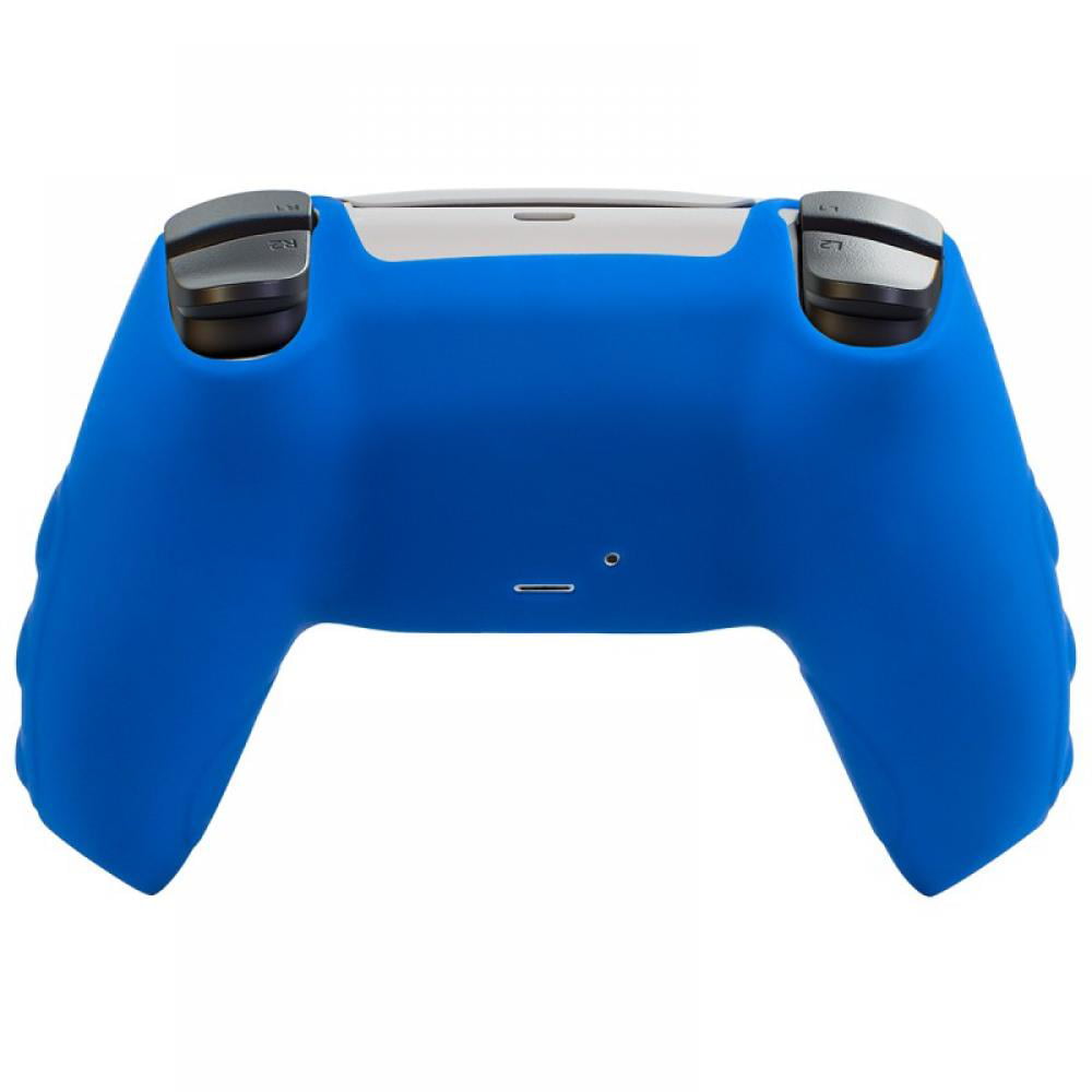  Skin for DualSense Edge, Ergonomic Soft Anti-Slip Silicone  Controller Grip Cover Case Accessories Set for Playstation 5 DualSense Edge  Controller with Thumb Grip Caps (Blue) : Video Games